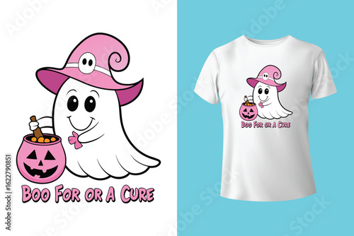 Cute Boo Jee Ghost Halloween Leopard Ghost Coffee Womens T-Shirt