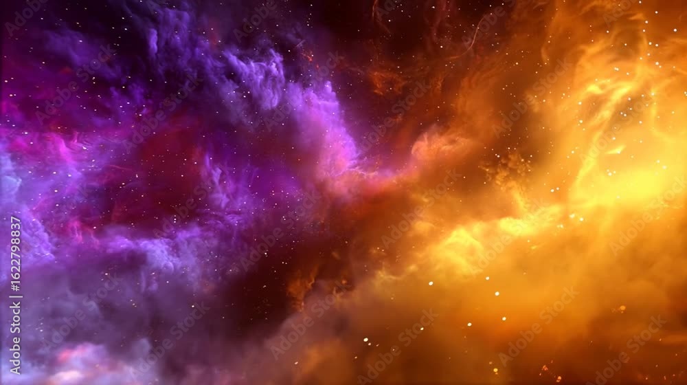 Viaje a Través de la Nebulosa – Animación Cinemática por el Espacio