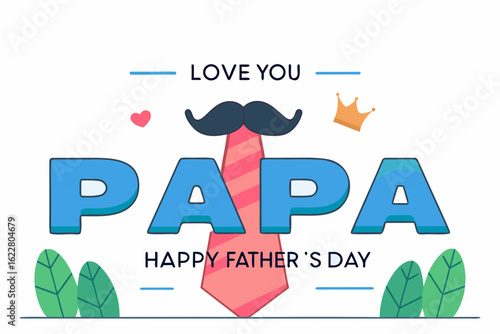 Happy Father's Day Greeting Card 