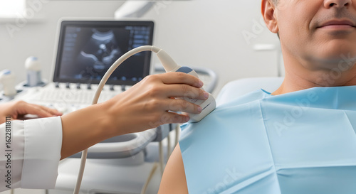 HighQuality Ultrasound Shoulder Exam Medical Imaging