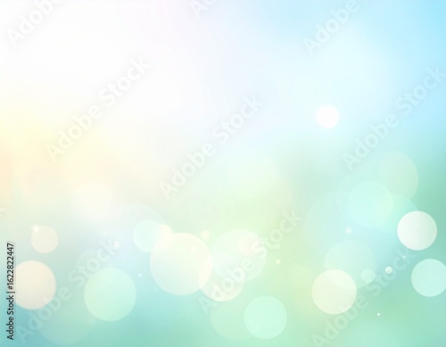 キラキラ 日差し ミントグリーンの柔らかいグラデーション背景7