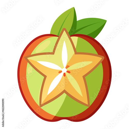 orange fruit isolated on white