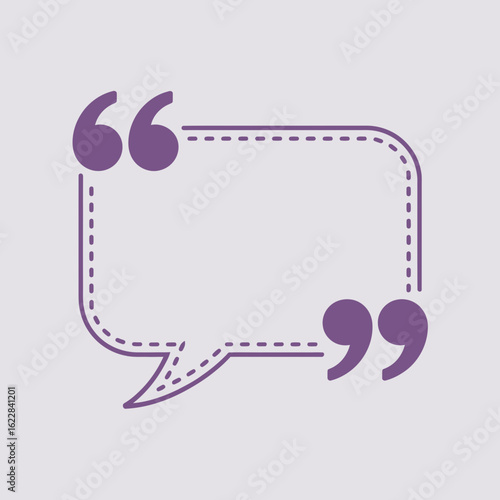 speech bubble, quotes, quotation marks, communication, dialogue, message, conversation, graphic, illustration, text, talk, chat, symbol, expression, bubble, purple, talking, quote, speech, conversatio