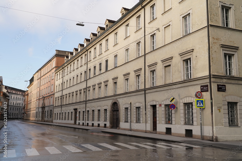 Fototapeta premium The city of Innsbruck, the capital of Tyrol (Austria)