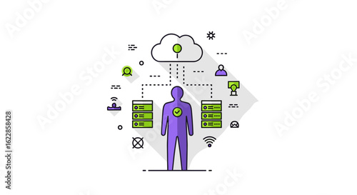 Conceptualization of Information Processing and Data Flow within a Digital Ecosystem