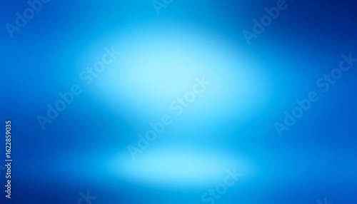 Blue radial gradient—light center fading into darker edges, smooth and immersive with minimalistic serenity.