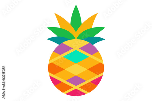 This realistic and detailed fruit artwork captures the essence of freshness and tropical vibes, ideal for both print and digital use.