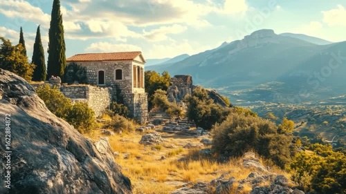 Wallpaper Mural Discover breathtaking landscapes and serene views. Perfect for those seeking peace and inspiration in nature. Enjoy the beauty of the outdoors. AI Torontodigital.ca