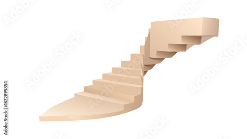 Beige steps