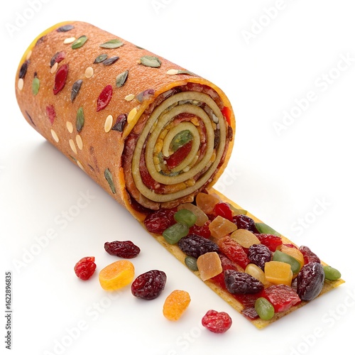 Fruit & Nut Roll Up - Healthy Snack Bar

