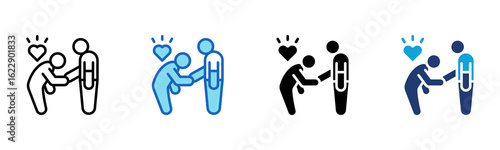 Courtesy icon Multi Style Vector Illustration