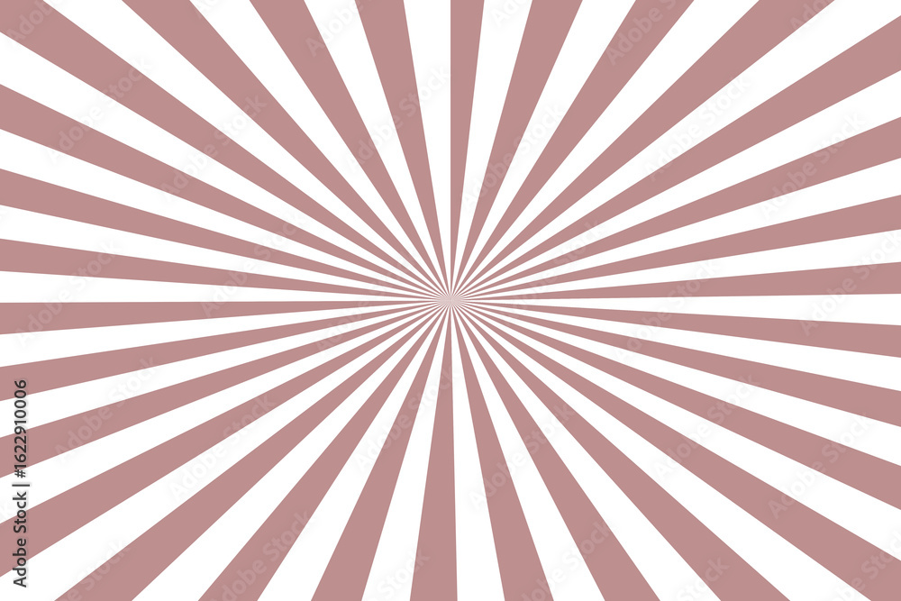 Fototapeta premium RosyBrown Sunburst for the background. flag of japanese. The rising sun.