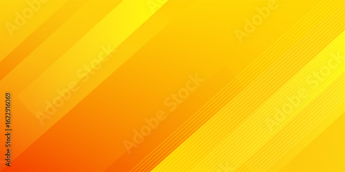 Abstract orange sporty background vector design with shiny lines and lights.