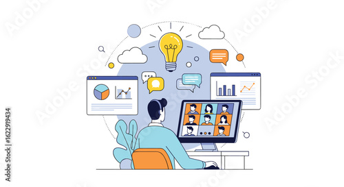 Digital Collaboration Strategy for Enhanced Team Productivity and Innovation Growth