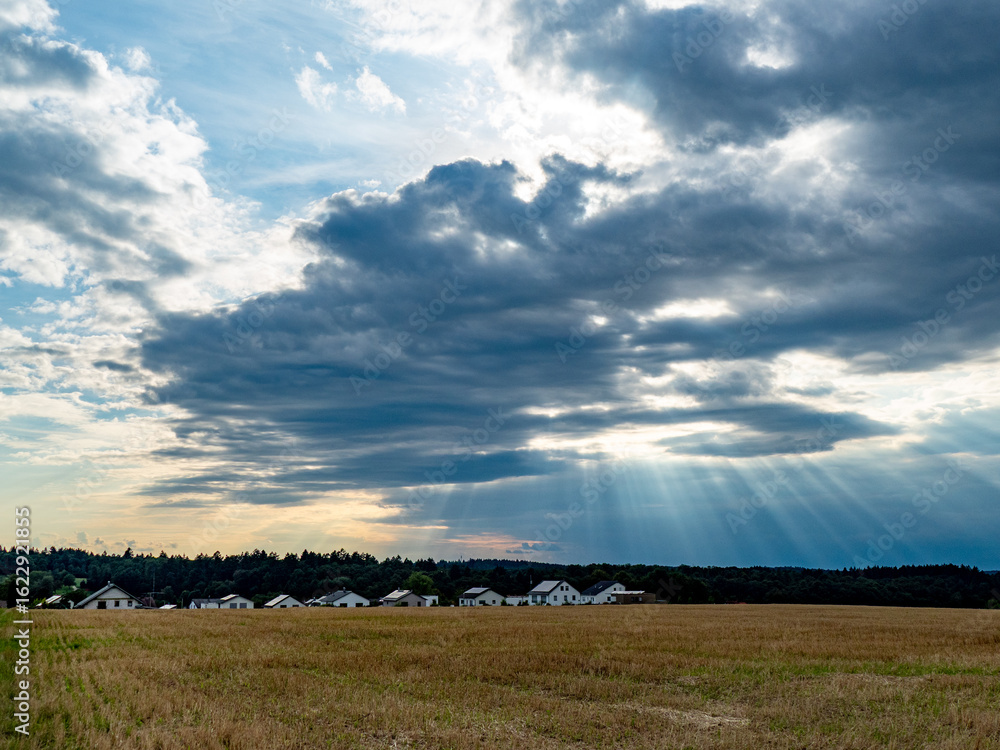 Obraz premium Neubaugebiet am Ortsrand