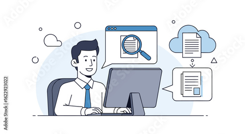 Data analysis and digital information processing for business success and technological advancement