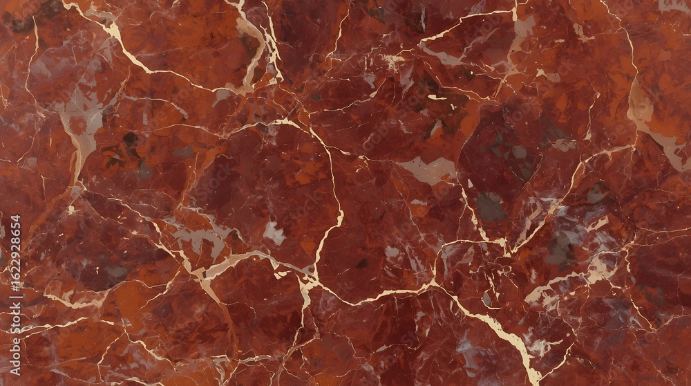 Fototapeta premium Red Marble Textured Wall