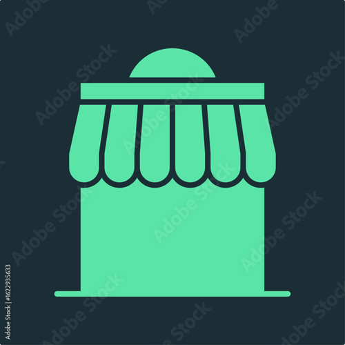 Online shop trendy applicable important vector Illustration design fascinating colorful background