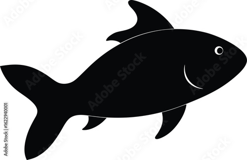 vecteur poisson animal eau océan illustration conception requin thon art dessin animé