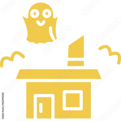 Ghost Castle Vector Icons