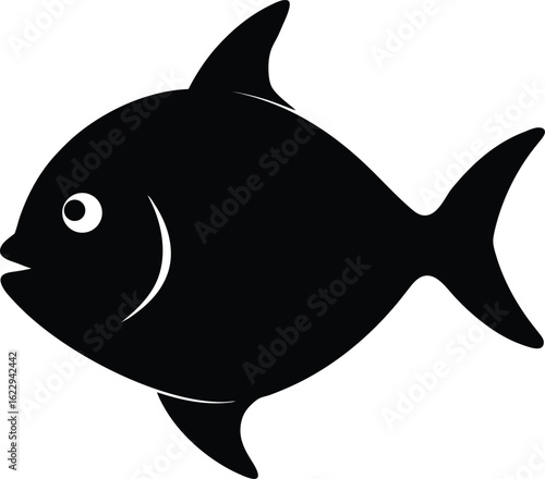 Bleu requin océan mammifère marin isolé en mer, dauphin animal marin illustration eau dessin animé