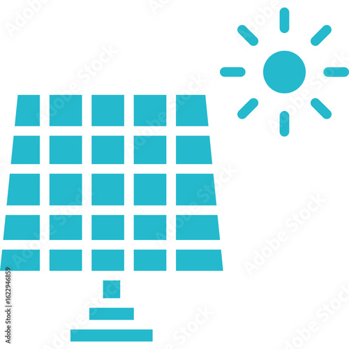 Solar Panel Vector Icons