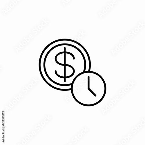 financial times icon sign vector