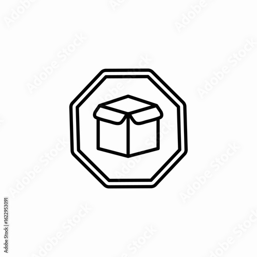 package storage icon sign vector