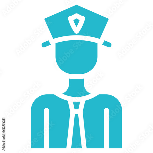Police Officer Vector Icons