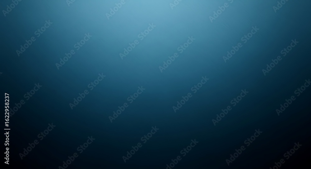 Obraz premium Dark blue gradient background with soft light effect