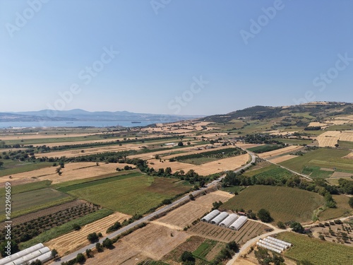 Wallpaper Mural Aerial view of the beautiful landscape Torontodigital.ca