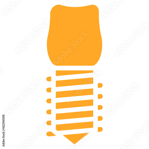 Dental Implant Vector Icons
