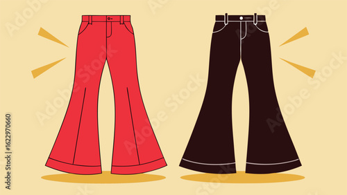illustration-of-two-styles-of-flared-pants--on-the (1).eps