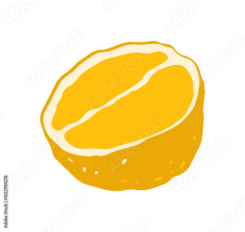 Lemon icon. Fruit, citrus, lemon, mandarin, lemon slice
