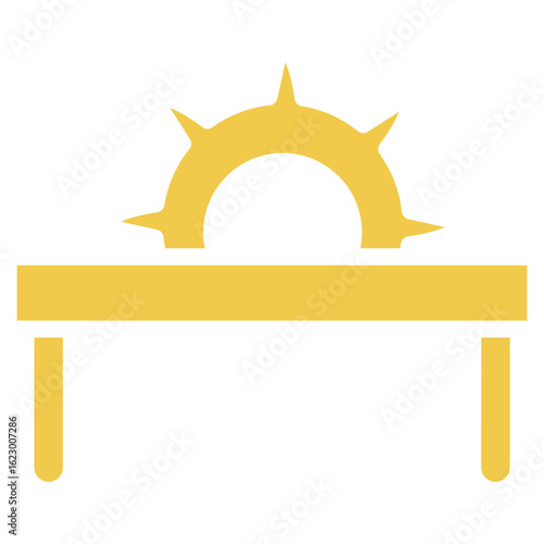 Table Saw Vector Icons