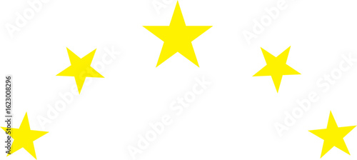 별모양 일러스트 a star-shaped illustration