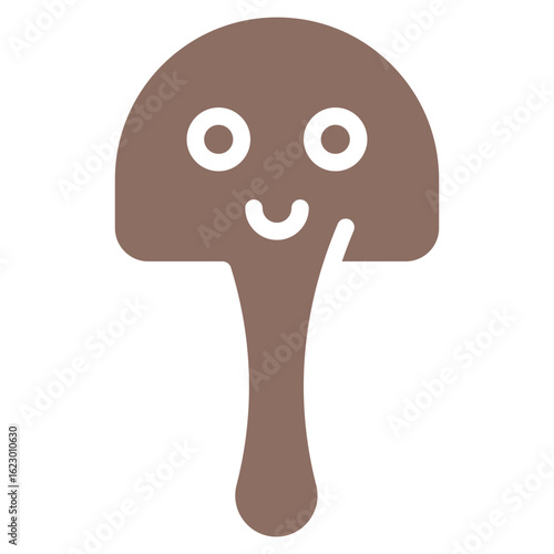 Spring Mushroom Vector Icons