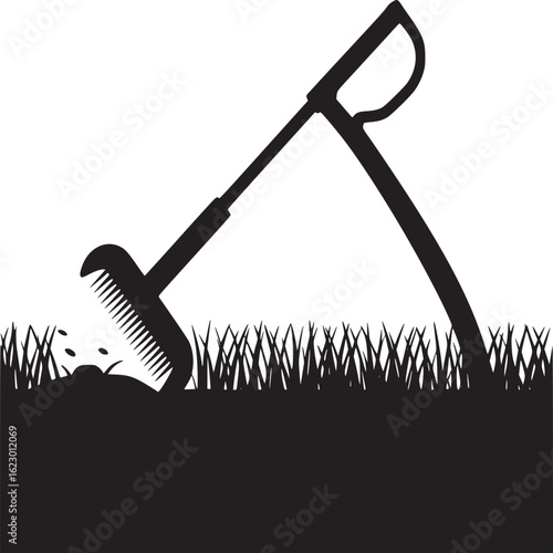 String Trimmer Silhouette