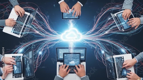 Global Network Collaboration: Cloud Data Synchronization Across Devices