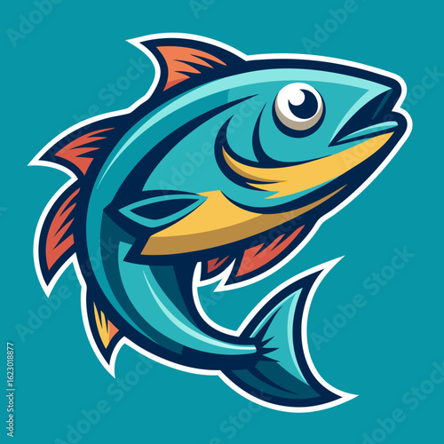 Bait Lure Fish Hook Fishing Angler logo design inspiration