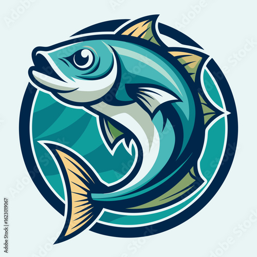 Bait Lure Fish Hook Fishing Angler logo design inspiration
