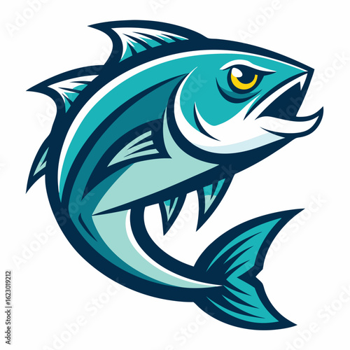 Bait Lure Fish Hook Fishing Angler logo design inspiration
