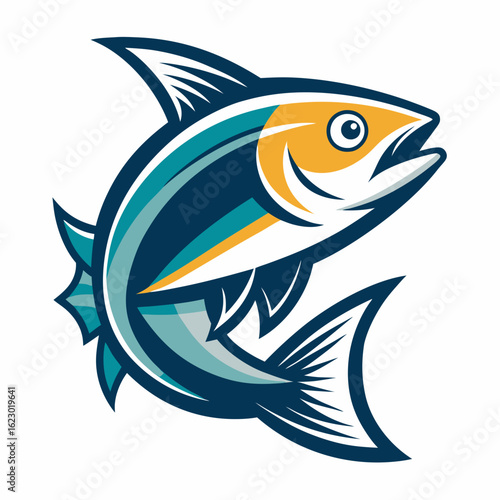 Bait Lure Fish Hook Fishing Angler logo design inspiration