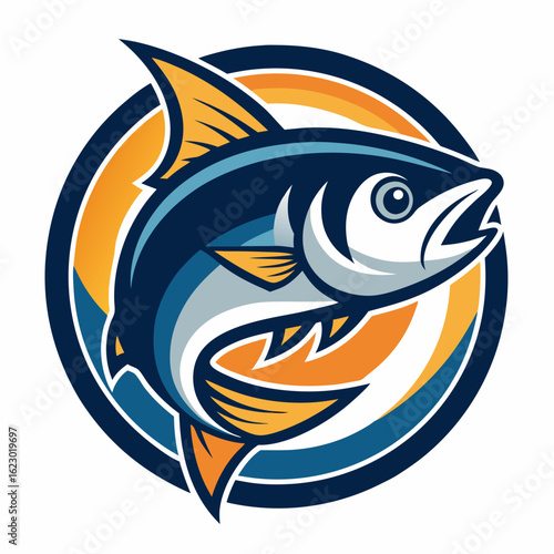 Bait Lure Fish Hook Fishing Angler logo design inspiration