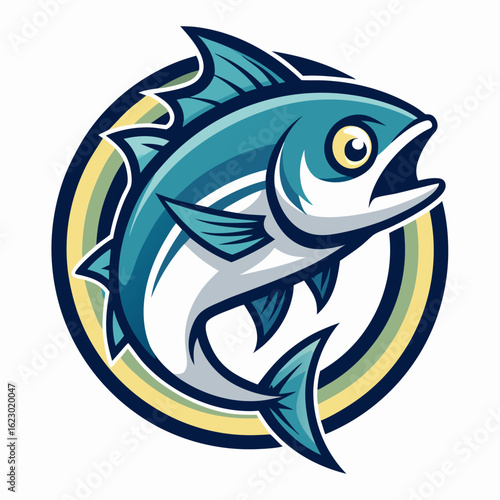 Bait Lure Fish Hook Fishing Angler logo design inspiration