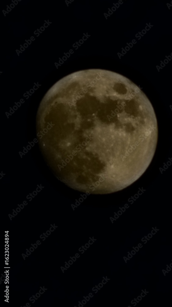 Obraz premium Full Moon at night