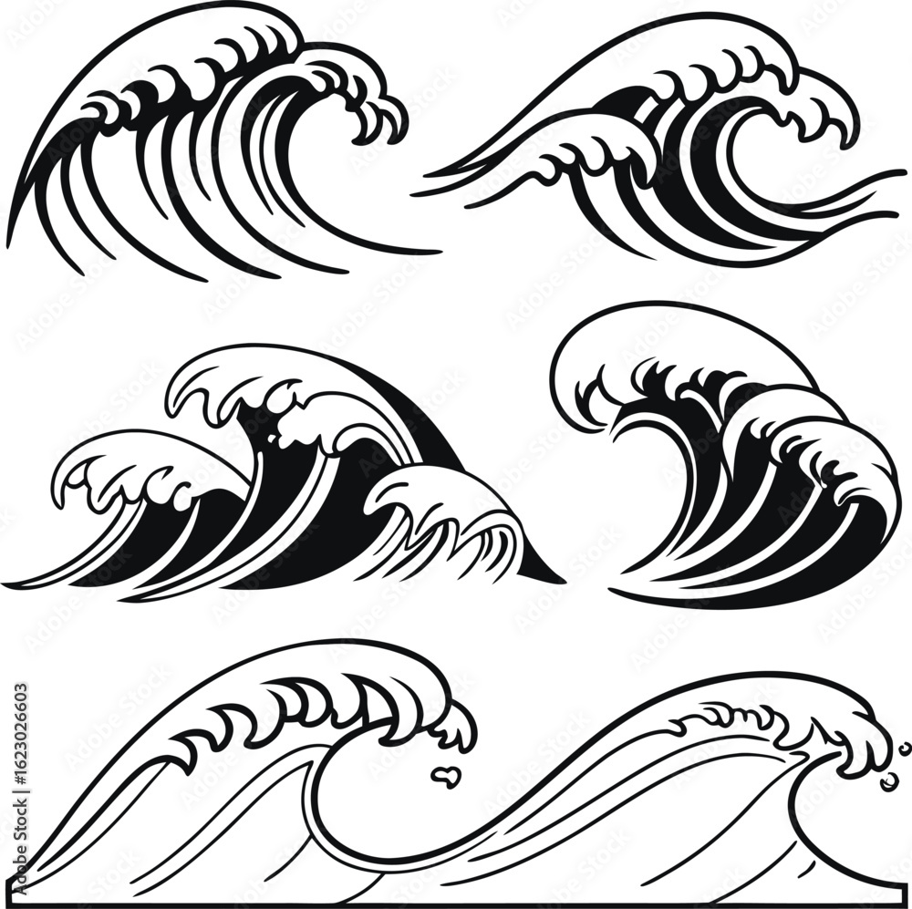 Naklejka premium vector illustration of a tattoo