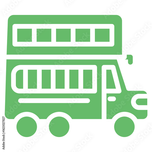 Double Decker Vector Icons