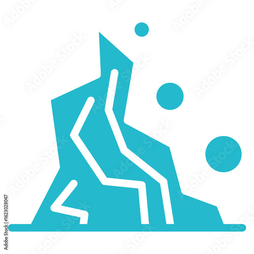 Landslide Vector Icons