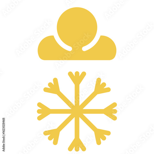 Heavy Snow Vector Icons